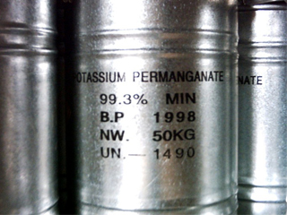 KMnO4 - Potatassium Permanganate